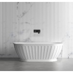 Kensington Freestanding Bath Matte White 1500